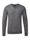Copenhagen Pullover V-neck, herre, slim fit: Størrelse: 4XL, Farve: Stone