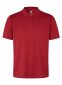 Active Poloshirt, herre: Størrelse: 4XL, Farve: Mørk rød melange