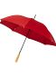 Alina 58 cm fuldautomatisk paraply i genanvendt PET: Farve: Rød