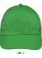 Sols Buzz Cap: Farve: Kelly grøn