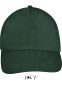 Sols Buzz Cap: Farve: Forestgreen