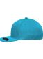 Flexfit® Flatpeak Cap: Størrelse: L/XL, Farve: Caribbeanblue