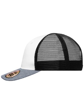 6 Panel Mesh Cap Mélange