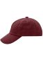 5 Panel Cap, børn: Farve: Burgundy