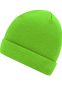 Knitted Beanie: Farve: Lys grøn