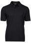 Luxury Stretch Polo, herre : Størrelse: 5XL, Farve: Black