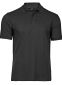 Luxury Stretch Polo, herre : Størrelse: 5XL, Farve: Dark Grey