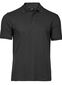 Luxury Stretch Polo, herre : Størrelse: 5XL, Farve: Dark Grey