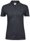 Luxury Stretch Polo, dame: Størrelse: 3XL, Farve: Dark Grey