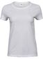 Luxury Tee, dame: Størrelse: XL, Farve: White