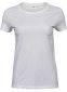 Luxury Tee, dame: Størrelse: XL, Farve: White