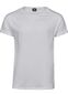 Roll-Up Tee, dame: Størrelse: 2XL, Farve: White