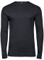 Long Sleeve Interlock tee, herre : Størrelse: 3XL, Farve: Dark Grey