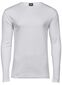 Long Sleeve Interlock tee, herre : Størrelse: 3XL, Farve: White
