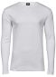 Long Sleeve Interlock tee, herre : Størrelse: 3XL, Farve: White