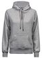 Hooded Sweatshirt, dame: Størrelse: 2XL, Farve: Heather Grey