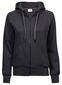 Fashion Full Zip Hood, dame: Størrelse: 2XL, Farve: Dark Grey
