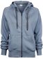 Fashion Full Zip Hood, dame: Størrelse: 2XL, Farve: Flintstone