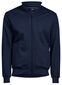Full Zip Sweat Cardigan: Størrelse: 3XL, Farve: Navy