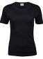 Interlock tee, dame: Størrelse: 3XL, Farve: Black