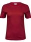 Interlock tee, dame: Størrelse: 3XL, Farve: Deep Red