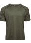 Performance Cooldry Tee, herre: Størrelse: 3XL, Farve: Oliven melange