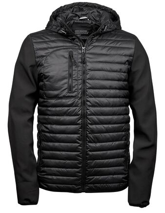 Hooded Crossover Jacket, herre 