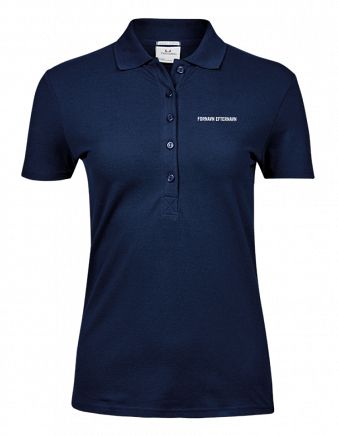 Luxury stretch polo, dame