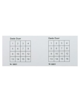 Døde duer 1-16