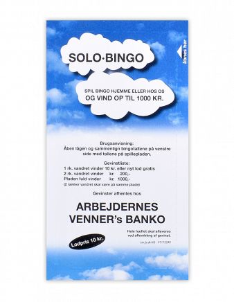 Solo Bingo, med eget navn