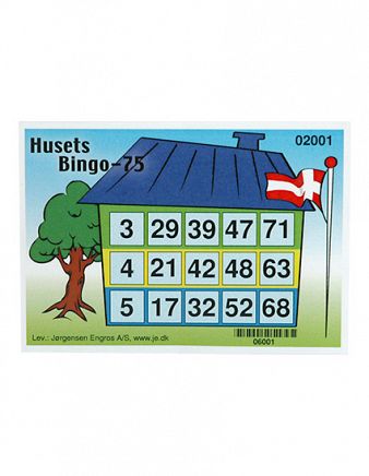 Huset Bingo 75