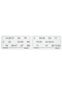 Plastlaminerede bankoplader, 10 x 21 cm.: Type: 2 stk. 