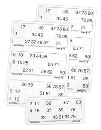 Plastlaminerede bankoplader, 10 x 21 cm.