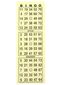 Free play bingo 1-75: Farve: Gul