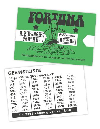 Fortuna Lykkespil Grøn