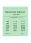Danmarks Lotteriet, type 200: Farve: Grøn