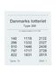 Danmarks Lotteriet, type 200: Farve: Hvid