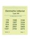 Danmarks Lotteriet, type 300: Farve: Gul