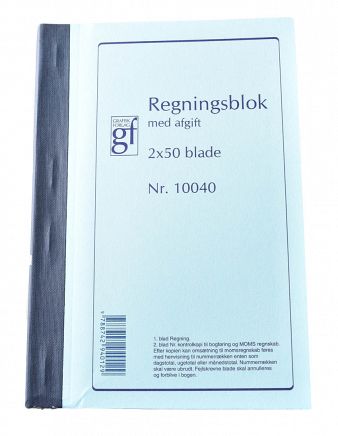 Regningsblok 