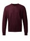 Milan Pullover O-neck, herre, regular fit: Størrelse: 4XL, Farve: Burgundy melange