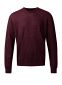 Milan Pullover O-neck, herre, regular fit: Størrelse: 4XL, Farve: Burgundy melange