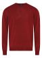 Milan Pullover O-neck, herre, regular fit: Størrelse: 4XL, Farve: Burned brick