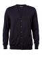 Milan Cardigan V-neck Buttons, herre, regular fit: Størrelse: 4XL, Farve: Dark Navy