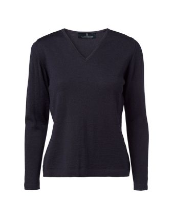 Copenhagen Pullover V-neck Tubular, dame, regular fit