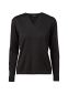 Copenhagen Pullover V-neck Tubular, dame, regular fit: Størrelse: 4XL, Farve: Sort