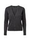 Copenhagen Cardigan V-neck, dame, regular fit: Størrelse: 4XL, Farve: Koksgrå
