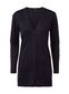 Copenhagen Cardigan V-neck Long, dame, regular fit: Størrelse: 4XL, Farve: Navy