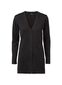 Copenhagen Cardigan V-neck Long, dame, regular fit: Størrelse: 4XL, Farve: Sort