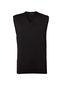 Copenhagen Slipover V-neck, herre, regular fit: Størrelse: 6XL, Farve: Sort