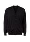 Copenhagen Cardigan V-neck, herre, regular fit: Størrelse: 6XL, Farve: Sort